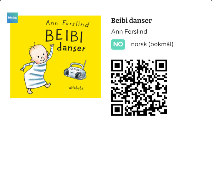 QR-kode til boken Beibi danser av Ann Forslind