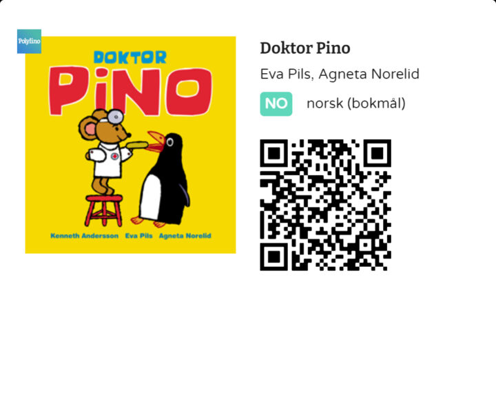 QR-kode til boken Doktor Pino av Eva Pils og Agneta Norelid