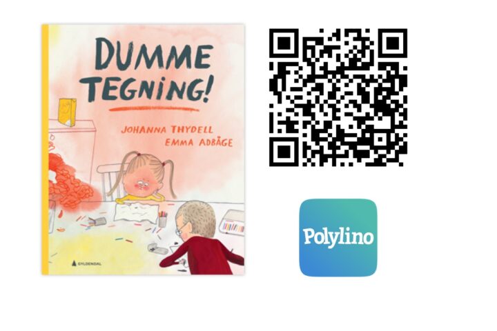 QR-kode til boken Dumme tegning! av Johanna Thydell i Polylino