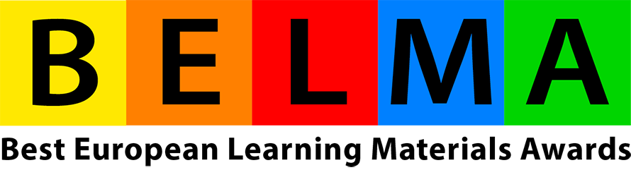 Logoen til BELMA, Best European Learning Materials Award