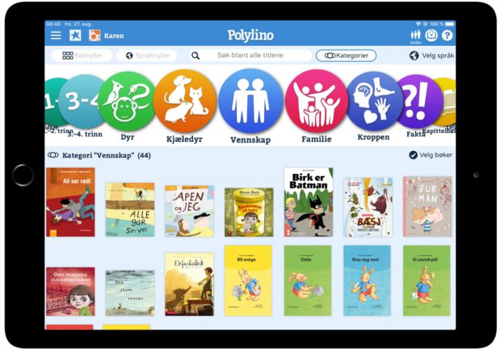 Første versjon av Polylino skole i Norge