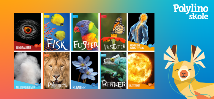 Booklife, en serie faktabøker på mange språk i Polylino