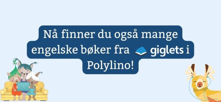 Engelske barnebøker fra Giglets i Polylino