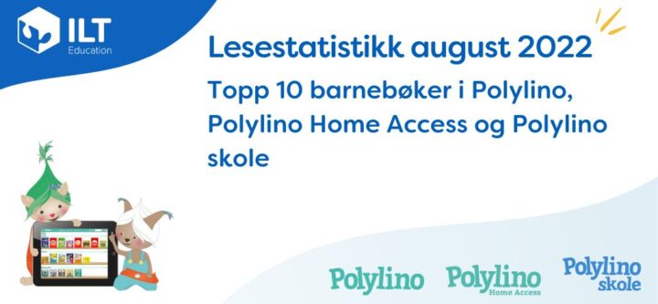 Lesestatistikk i Polylino august 2022
