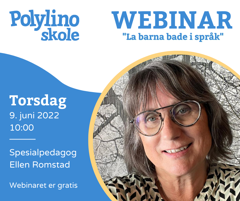 Invitasjon til gratis webinar med spesialpedagog Ellen Romstad