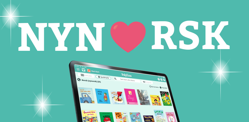 Nytt skriftspråk og ny språkhylle i Polylino: Nynorsk