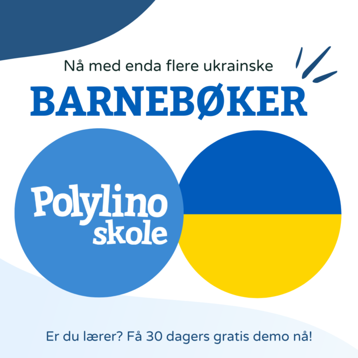 Flere ukrainske barnebøker i Polylino