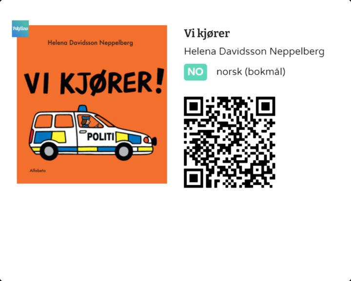 QR-kode til boken Vi kjører av Helena Davidsson Neppelberg