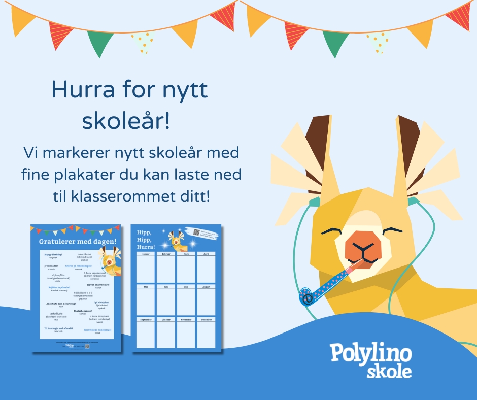 Hurra for nytt skoleår! - Nedlasting - ILT Education