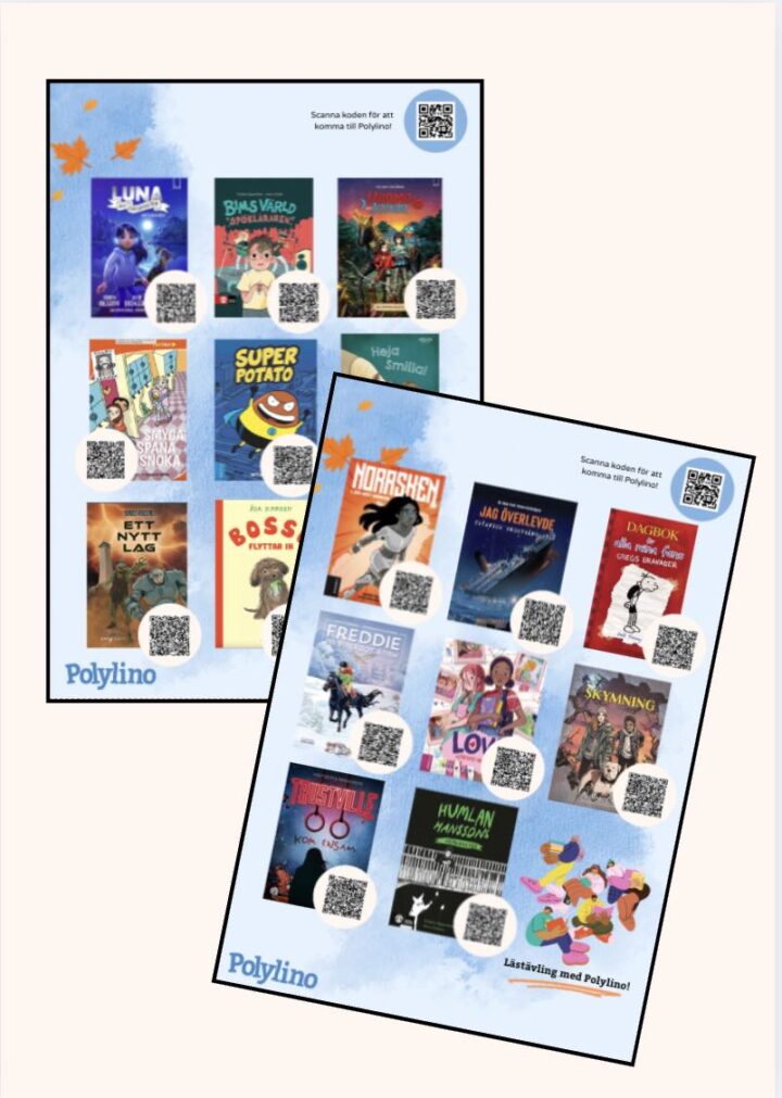 Affisch lästävling Polylino