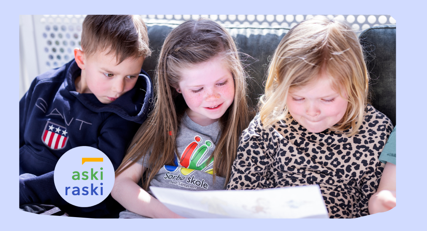 Kids with Aski Raski