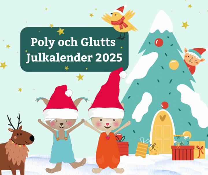 Poly och Glutts Julkalender 2025