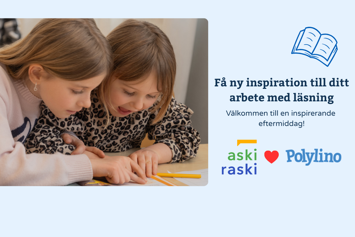 Väck läslusten med Polylino och Aski Raski | Roadshow i Stockholm