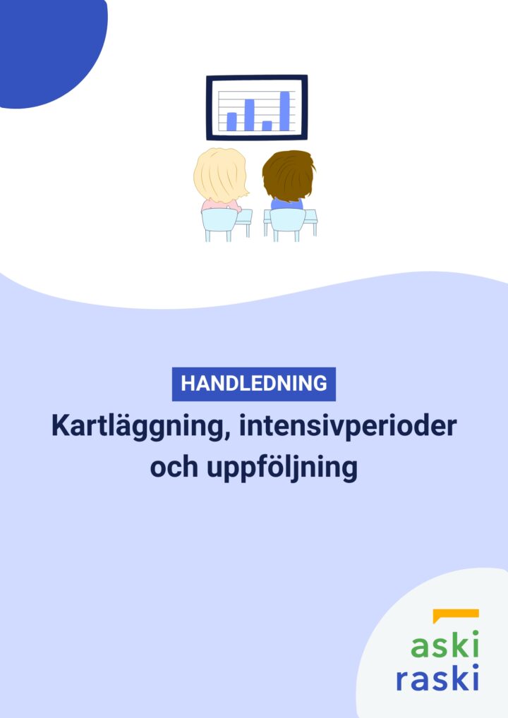 Handledning för kartläggning, intensivperioder och uppföljning i Aski Raski