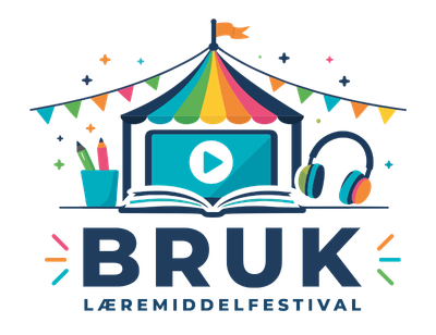 BRUK læremiddelfestival logo