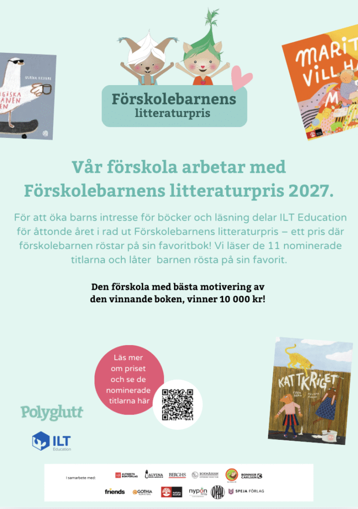Vi är med i litteraturpriset